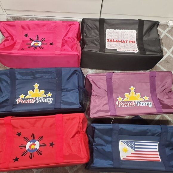 "STRAIGHT OUTTA GROCERIES" Multipurpose Tote - Picture 7 of 15